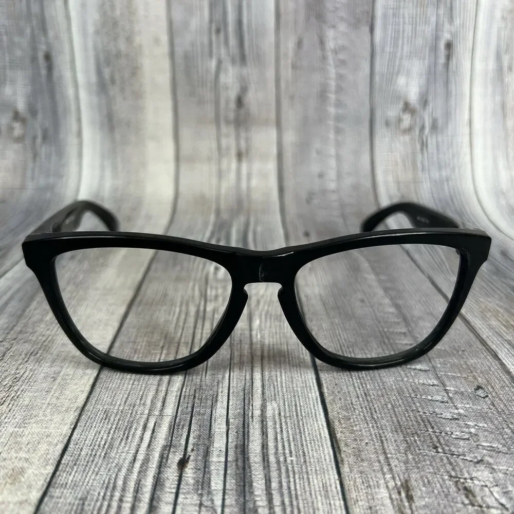 Oakley Frogskins 24-297 Sunglasses Frame Only Matte Black Square 55 mm